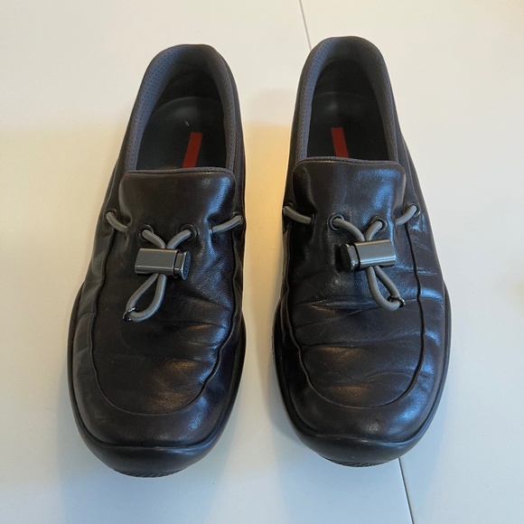 Prada Toggle Loafers - Picture 1 of 7